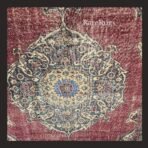 One of a kind vintage Turkish rug Isparta 9x6.6 handmade wool red medallion traditional design