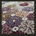 Vintage Turkish rug Isparta 10x7 handmade wool multicolor floral design