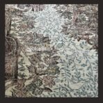 Vintage Turkish rug Isparta 9.4x6 handmade wool neutral floral design