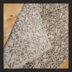 One of a kind vintage Turkish rug Isparta 6.6x3.4 handmade wool neutral small area rug