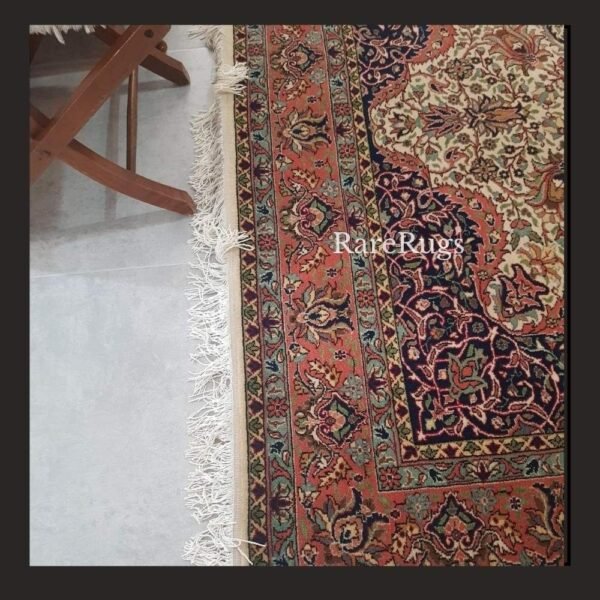 haliLadikb One of a kind vintage Turkish rug Konya Ladik 9.8x6.5 handmade wool floral medallion design