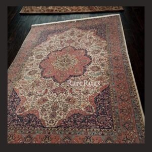 haliLadike One of a kind vintage Turkish rug Konya Ladik 9.8x6.5 handmade wool floral medallion design
