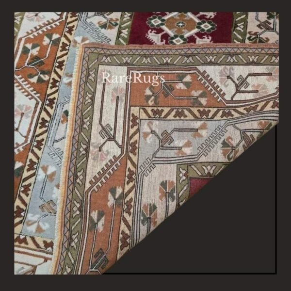 haliMilasd One of a kind vintage Turkish rug Mugla Milas 7.8x5.7 handmade wool geometric tribal design